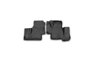 Коврики 3D в салон MERCEDES-BENZ Sprinter Classic (W909), 2000-2006, 2013-, 2 шт. (полиуретан) / Мерседес Бенц Спринтер