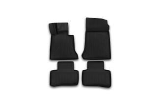 Коврики 3D в салон MERCEDES-BENZ GLK X204, 2014-, 4 шт. (полиуретан) / Мерседес Бенц GLK класс