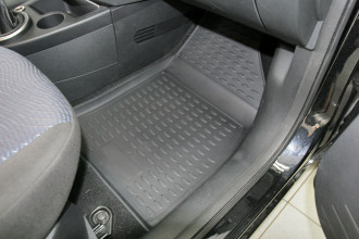 Коврики в салон FORD Fiesta 2002-2008, 4 шт. (полиуретан) / Форд Фиеста