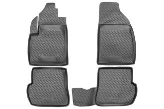 Коврики в салон FORD Fiesta 2002-2008, 4 шт. (полиуретан) / Форд Фиеста