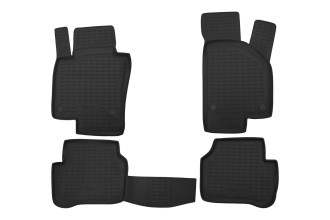 Коврики в салон подходит для VOLKSWAGEN Passat B6, 2005-2010, 4 шт. (ПУ, повышенная износостойкость) / Фольксваген Пассат