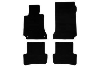 Коврики в салон Klever Econom MERCEDES-BENZ C-Class W204 АКПП 2006-2011, 2011-2015, сед., 4 шт. (текстиль) / Мерседес Бенц С класс