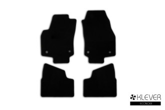 Коврики в салон Klever Econom OPEL Astra H 5D 2004-2007, 2006-2014, хб., 4 шт. (текстиль) / Опель Астра