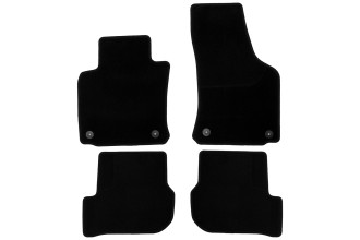 Коврики в салон Klever Econom SKODA Octavia 2008-2013, сед., 4 шт.(текстиль) / Шкода Октавия