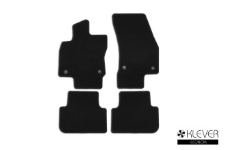 Коврики в салон Klever Econom VOLKSWAGEN Tiguan, 2016-2020, 2020-, кросс., 4 шт. (текстиль) / Фольксваген Тигуан