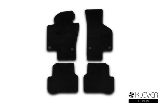 Коврики в салон Klever Econom VOLKSWAGEN Passat (B6) АКПП 2005-2010, сед., 4 шт. (текстиль) / Фольксваген Пассат
