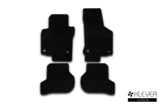 Коврики в салон Klever Econom VOLKSWAGEN Golf VI 2008-2012, хб., 4 шт. (текстиль) / Фольксваген Гольф