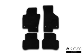 Коврики в салон Klever Econom VOLKSWAGEN Passat B7 2011-2015, сед., 4 шт. (текстиль) / Фольксваген Пассат