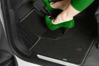 Коврики в салон Klever Standard AUDI A4 АКПП 2007-2011, 2011-2015, сед., 4 шт. (текстиль) / Ауди А4
