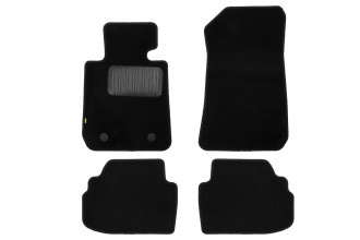 Коврики в салон Klever Standard BMW 3 купе E92 АКПП 2005-2010, 2008-2013 куп., 4 шт. (текстиль) / БМВ Тройка