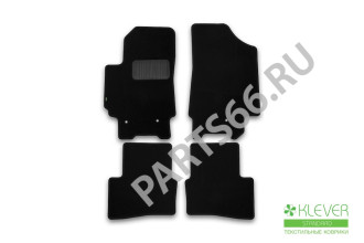 Коврики в салон Klever Standard HYUNDAI Creta 2016-2020, 2020-2021, кросс., 4 шт. (текстиль) / Хендай Крета