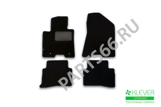 Коврики в салон Klever Standard подходят для KIA Sportage (IV, IVr), 2015-2022, кросс., 4 шт. (текст / Киа Спортаж
