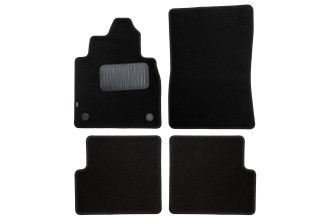 Коврики в салон Klever Standard MERCEDES-BENZ G-Class W463 (с подстаканниками) АКПП 2006-2008, 2008-2012, 2012-2015, 2015-2018, внед., 4 шт. (текстиль