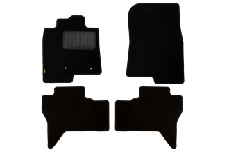 Коврики в салон Klever Standard MITSUBISHI Pajero IV 2006-2011, 2011-2014, 2014-, внед., 4 шт. (текстиль) / Митсубиси Паджеро