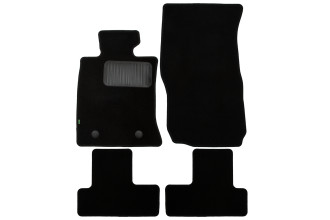 Коврики в салон Klever Standard MINI Cooper 3D АКПП 2006-2010, 2010-2013, хб., 4 шт. (текстиль) / Мини Купер ЭС