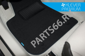 Коврики в салон Klever Premium MITSUBISHI Pajero IV 2006-2011, 2011-2014, 2014-, внед., 4 шт. (текстиль) / Митсубиси Паджеро