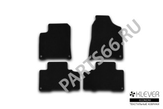 Коврики в салон Klever Econom SSANGYONG New Actyon 2010-2013, 2013-, внед., 4 шт. (текстиль) / Саньенг Актион