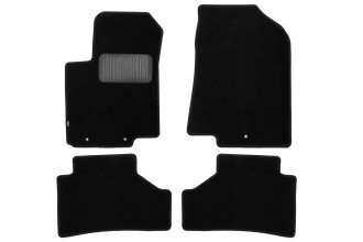 Коврики в салон Klever Standard HYUNDAI Solaris 2010-2014, 2014-2017, хб., сед., 4 шт. (текстиль) / Хендай Солярис