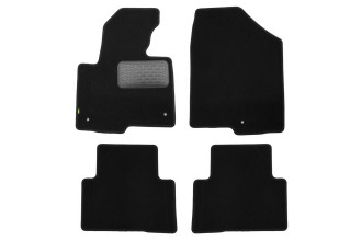 Коврики в салон Klever Standard HYUNDAI Santa Fe АКПП 2012-2016, 2015-2018, кросс., 4 шт. (текстиль) / Хендай Санта Фе