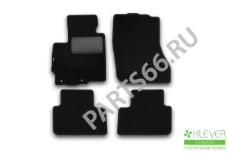 Коврики в салон Klever Standard MITSUBISHI ASX, 2010-2013, 2012-2016, 2016-2020, 2020-, кросс., 4 шт. (текстиль) / Митсубиси АSХ