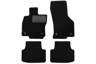 Коврики в салон Klever Standard SKODA Octavia 2013-2017, 2017-2020, сед., 4 шт.(текстиль) / Шкода Октавия