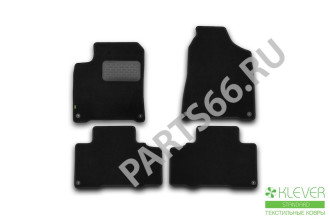 Коврики в салон Klever Standard SSANGYONG New Actyon 2010-2013, 2013-, внед., 4 шт. (текстиль) / Саньенг Актион