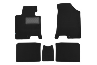Коврики в салон Klever Premium HYUNDAI i40 АКПП 2011-2015, 2015-2019, сед., 5 шт. (текстиль) / Хендай Ай40