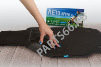 Коврики в салон Klever Premium HYUNDAI i40 АКПП 2011-2015, 2015-2019, сед., 5 шт. (текстиль) / Хендай Ай40