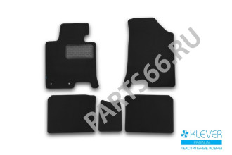 Коврики в салон Klever Premium HYUNDAI i40 АКПП 2011-2015, 2015-2019, сед., 5 шт. (текстиль) / Хендай Ай40