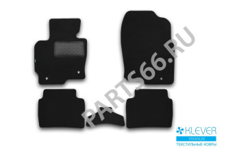 Коврики в салон Klever Premium MAZDA CX5 АКПП 2011-2015, 2015-2017, внед., 5 шт. (текстиль) / Мазда СХ-5