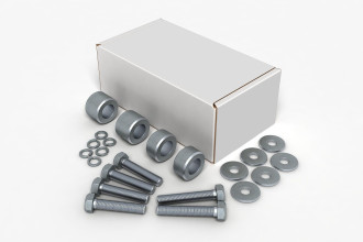 Комплект ЗК и крепеж, подходит для SUZUKI SX-4, SX-4 Sedan (2006-2013), FIAT Sedici (2006-) 1,6/2,0 бензин МКПП/АК / Сузуки Сх4