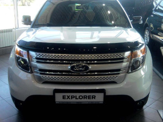 Дефлектор капота темный FORD EXPLORER 2011-2015, NLD.SFOEXP1112 / Форд Эксплорер