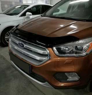 Дефлектор капота темный FORD Kuga 2016- / Форд Куга