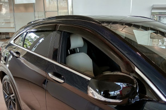 Дефлекторы боковых окон INFINITI QX55, 2021-, 4ч., темный / Инфинити КХ55