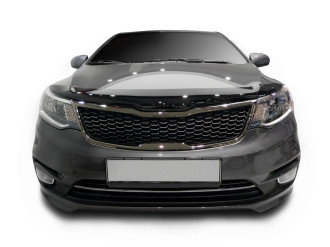 Дефлектор капота темный KIA RIO 2011-2017, NLD.SKIRIO1112 / Киа Рио
