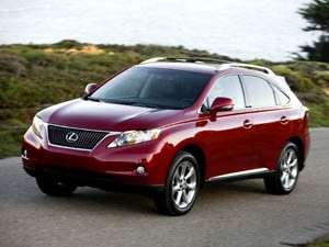 Дефлектор капота темный LEXUS RX350/450 2009-2015, NLD.SLRX3500912 / Лексус РХ