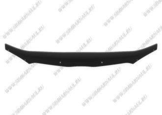 Дефлектор капота темный SKODA SUPERB 2008-2013, NLD.SSCSUP0812 / Шкода Суперб