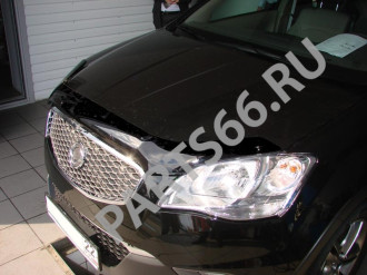 Дефлектор капота темный SSANGYONG ACTYON 2010-2013, NLD.SSSACT1012 / Саньенг Актион