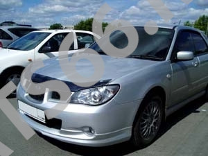 Дефлектор капота темный SUBARU IMPREZA 2006-2008 / Субару Импреза