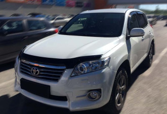 Дефлектор капота темный TOYOTA RAV4 2010-2012, NLD.STORAV1012 / Тойота Рав 4