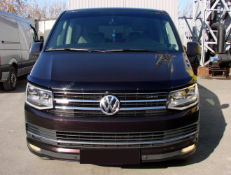 Дефлектор капота темный VOLKSWAGEN T6 2015- / Фольксваген Транспортер