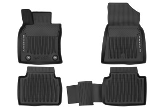 Всесезонные ковры в салон/All Weather Floor Mats TOYOTA Camry 2017-2021, 2021-, чёрн., 4 шт. / Тойота Камри