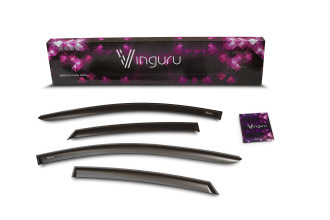 Дефлекторы окон Vinguru SUZUKI Grand Vitara I 5d 1998-2005,Escudo 1997-2001, 2000-2006 /CHEVROLET Tracker 5d 1997-2001, 2000-2006 /внед/накладные/скот