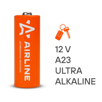 Батарейка A23 12V для брелоков сигнализаций щелочная 1 шт. 23A-01 AIRLINE