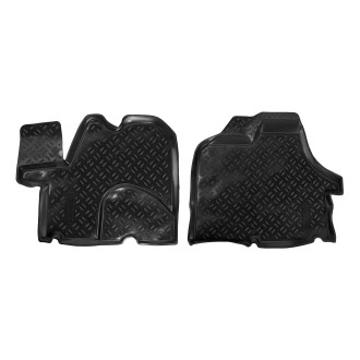Ковры для Fiat Ducato II (244) (02-, 07-11 Елабуга), 2 шт., выс. борт, 1й ряд, ТЭП, черн. ACM-PS-24 AIRLINE
