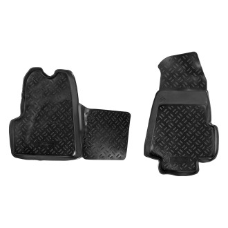 Ковры для Ford Transit V (06-14) (МКПП), 2 шт., выс. борт, 1й ряд, ТЭП, черн. ACM-PS-32 AIRLINE