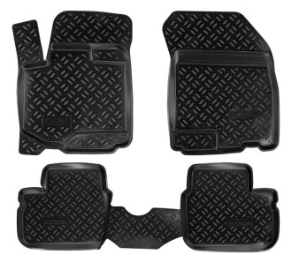 Ковры для Suzuki SX4 I Classic (06-, 10-), 4 шт., выс. борт, ТЭП, черн. ACM-PS-64 AIRLINE