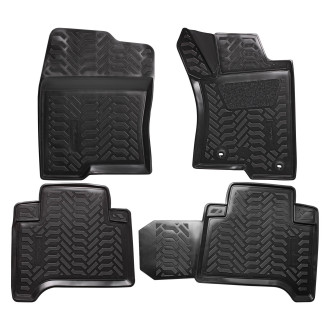 Ковры для Toyota Prado (02-) (RHD), 4 шт., выс.борт, 3D с подпятником, ТЭП, черн. ACM-PS-77 AIRLINE