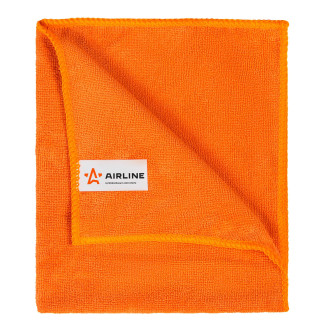 Салфетка из микрофибры оранжевая (35*40 см) AB-A-02 AIRLINE