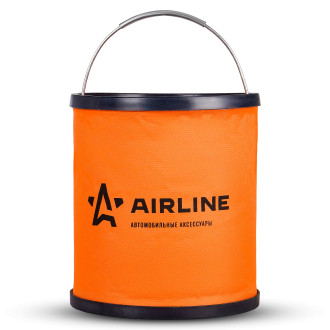 Ведро-трансформер компактное оранжевое 11л AB-O-02 AIRLINE